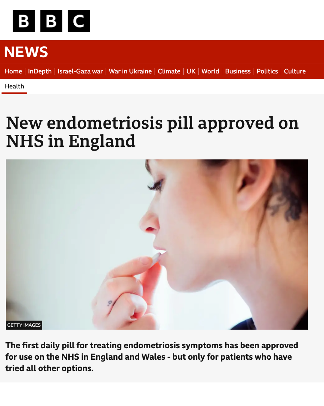 New Endometriosis Treatment on NHS – HANX